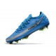 Nike Nuovo Scarpa Calcio Phantom GT Elite FG Blu Argento