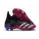 Scarpa da Calcio adidas Predator Freak+ FG Nero Core Bianco Rosa Shock