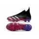 Scarpa da Calcio adidas Predator Freak+ FG Nero Core Bianco Rosa Shock