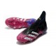 Scarpa da Calcio adidas Predator Freak+ FG Nero Core Bianco Rosa Shock