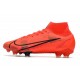 Nike Mercurial Superfly 8 Elite FG Scarpe Rosso Nero