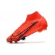 Nike Mercurial Superfly 8 Elite FG Scarpe Rosso Nero