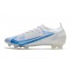 Nike Mercurial Vapor XIV Elite fg Bianco Blu