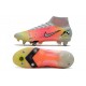 Nike Mercurial Superfly VIII Elite DF SG AC Bianco Argento Metallico Platino Puro