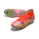 Nike Mercurial Superfly VIII Elite DF SG AC Cremisi Vivace Argento Metallico