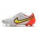 Nike Tiempo Legend 9 Elite FG Canguro Bianco Volt Cremisi Vivace