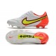 Nike Tiempo Legend 9 Elite FG Canguro Bianco Volt Cremisi Vivace