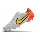 Nike Tiempo Legend 9 Elite FG Canguro Bianco Volt Cremisi Vivace