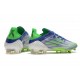 adidas X Speedflow.1 FG Uomo Adizero Bianco Verde Screaming Sonic Ink