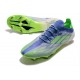 adidas X Speedflow.1 FG Uomo Adizero Bianco Verde Screaming Sonic Ink