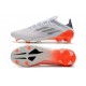 adidas X Speedflow.1 FG Uomo Bianco Ferro Metallizzato Rosso Solare