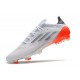 adidas X Speedflow.1 FG Uomo Bianco Ferro Metallizzato Rosso Solare