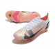 Nike Mercurial Vapor 14 Elite SG Bianco Nero Cremisi Vivace Rosa Blast