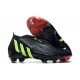 adidas Predator Edge+ FG Uomo Nero Verde