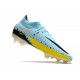 Scarpa Nike Phantom GT2 Elite DF FG Glacier Ice Nero Giallo Strike