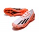 Nuovo adidas X Speedportal.1 FG Messi Bianco Nero Core Rosso Solare