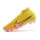 Nike Zoom Mercurial Superfly 9 Elite AG Giallo Strike Sunset Glow Barely Grape