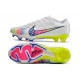 Nike Air Zoom Mercurial Vapor 15 Elite FG Bianco Blu Rosa