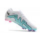 Nike Air Zoom Mercurial Vapor 15 Elite FG Bianco Blu Baltico Rosa Blast Indigo Haze