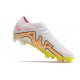 Nike Air Zoom Mercurial Vapor 15 Elite FG Bianco Giallo Rosa