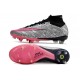 Nike Zoom Mercurial Superfly IX Elite SG Argento Metallico Rosa Hyper Nero