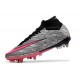 Nike Zoom Mercurial Superfly IX Elite SG Argento Metallico Rosa Hyper Nero