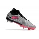 Nike Zoom Mercurial Superfly IX Elite SG Argento Metallico Rosa Hyper Nero