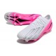 Scarpe Nuovo adidas X Speedportal.1 FG Bianco Rosa