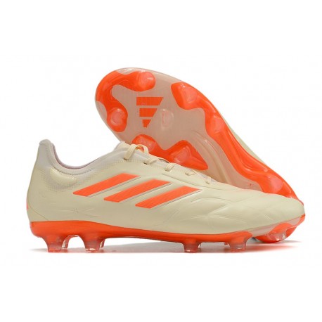 Adidas Copa Pure.1 FG Bianco Off Arancione Solare Team