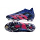 Scarpe adidas Predator Accuracy+ FG PP Blu Lucido Magenta Real Team Nero Core