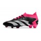 adidas Predator Accuracy.1 FG Nero Core Bianco Rosa Shock Team