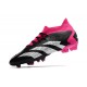 adidas Predator Accuracy.1 FG Nero Core Bianco Rosa Shock Team