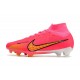 NIKE Zoom mercurial superfly 9 elite fg Rosa Giallo