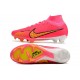 NIKE Zoom mercurial superfly 9 elite fg Rosa Giallo