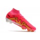 NIKE Zoom mercurial superfly 9 elite fg Rosa Giallo