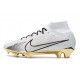 NIKE Zoom mercurial superfly 9 elite fg Bianco Oro