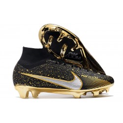 NIKE Zoom mercurial superfly 9 elite fg Nero Oro Argento