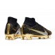 NIKE Zoom mercurial superfly 9 elite fg Nero Oro Argento