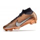 NIKE Zoom mercurial superfly 9 elite fg SE X Mbappe Rame Metallico