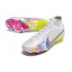 NIKE Zoom mercurial superfly 9 elite fg Bianco Volt Rosa