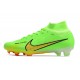 Nike Zoom Mercurial Superfly IX Elite Fg Verde Giallo