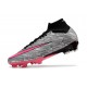 Nike Zoom Mercurial Superfly IX Elite Fg Rosa Argento Nero