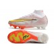 Nike Zoom Mercurial Superfly IX Elite Fg Bianco Oro