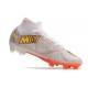 Nike Zoom Mercurial Superfly IX Elite Fg Bianco Oro