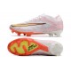 Nike Air Zoom Mercurial Vapor 15 Elite FG Bianco Arancio Giallo