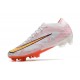 Nike Air Zoom Mercurial Vapor 15 Elite FG Bianco Arancio Giallo