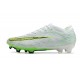 Nike Air Zoom Mercurial Vapor 15 Elite FG Bianco Verde