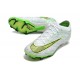 Nike Air Zoom Mercurial Vapor 15 Elite FG Bianco Verde