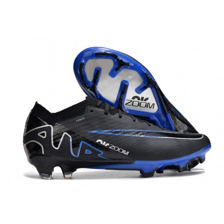 Nike Air Zoom Mercurial Vapor 15 Elite FG Nero Cromo Hyper Royal