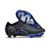 Nike Air Zoom Mercurial Vapor 15 Elite FG Nero Cromo Hyper Royal